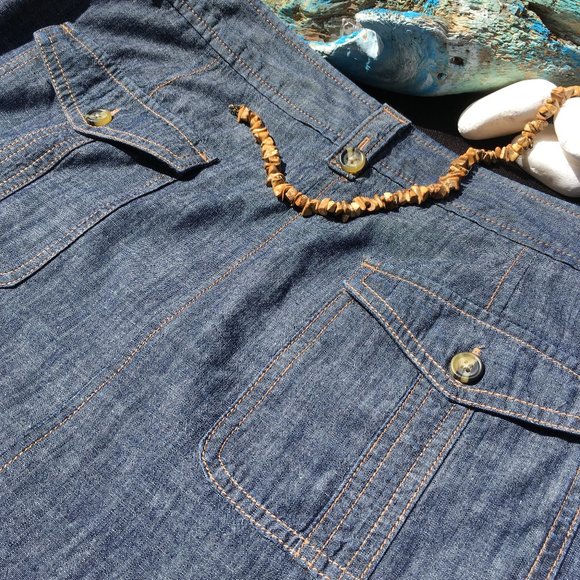 DOCKERS JEANS SKIRT - Picture 7 of 8